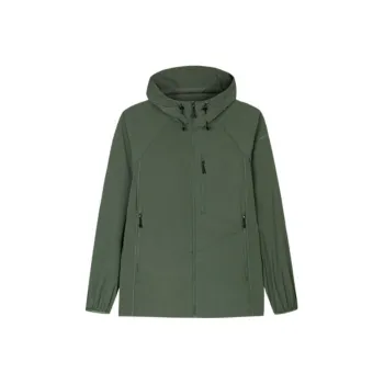 Anta Champion Series Trench Coat Men's Monkey Green