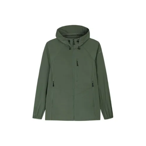 Anta Champion Series Trench Coat Men's Monkey Green