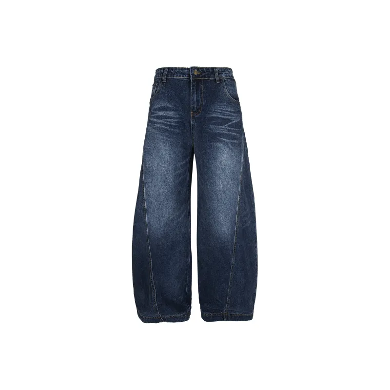 Xmithie Straight Fit Jeans Unisex Blue-0