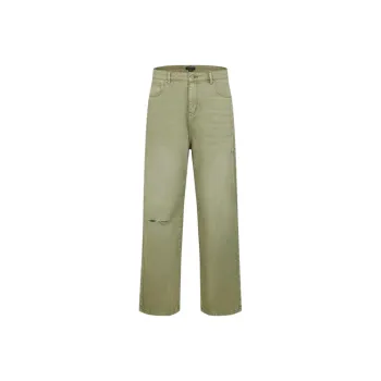 URBAN REVIVO Jeans Men's Gray Green