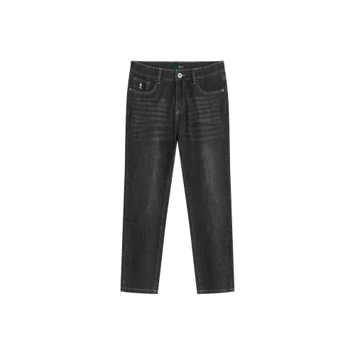 Dance With Wolves Jeans Men's Black Gray