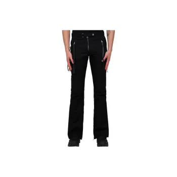 COURREGES Racer Flared Cotton Trousers