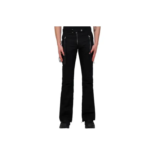 COURREGES Racer Flared Cotton Trousers