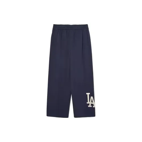 MLB Knitted Sweatpants Men Dark Marine Blue