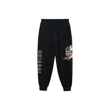 ONIARAI Knitted Sweatpants Unisex Black