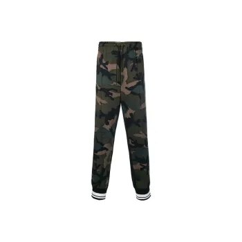 Valentino Knitted Sweatpants Men Army Green