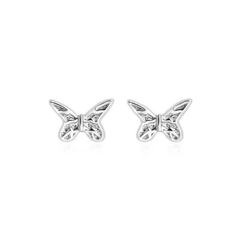 Daisy Dream S999 Fine Silver Stud Earrings Women's