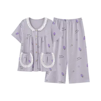 FENTENGCARE Pajama Set Women's Purple