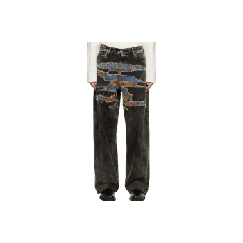 Y/Project Jeans Men Black