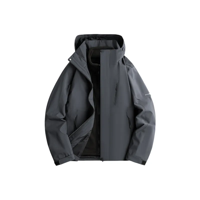 Mulinsen Jackets Coats Unisex Ivory White-Fruit Green-20