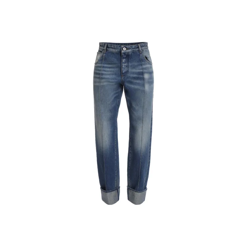 BALMAIN Faded Straight-leg Jeans-0