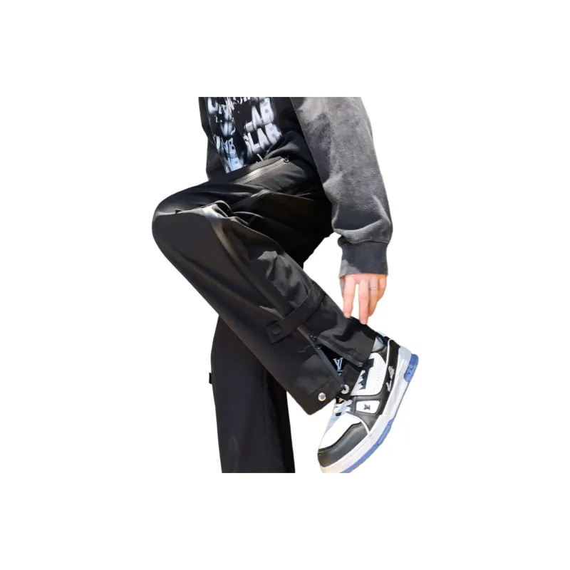 SOCKKEY Cargo Pants Unisex Black-0