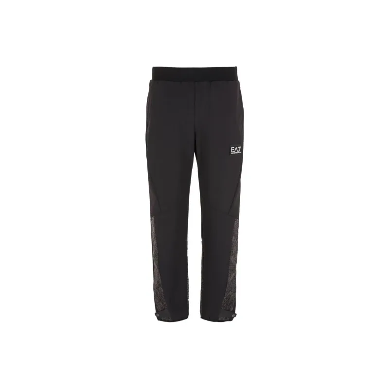 EMPORIO ARMANI EA7 Knitted Sweatpants Men Black-0