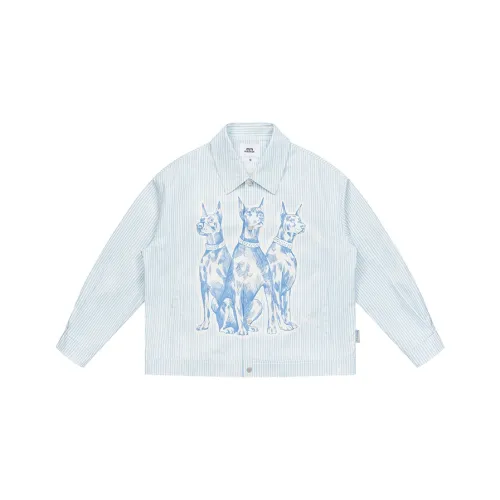 EMPTY REFERENCE Jackets Coats Unisex Blue