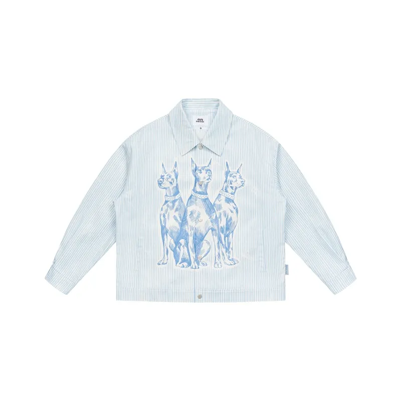 EMPTY REFERENCE Jackets & Coats Unisex Blue-0