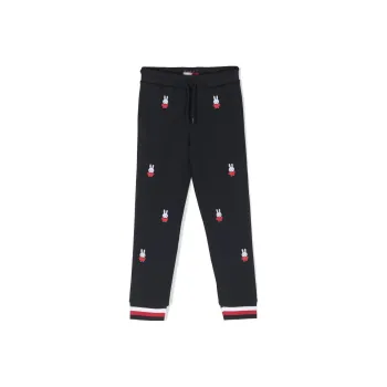 Tommy Hilfiger Junior Cartoon-rabbit Motif Track Pants
