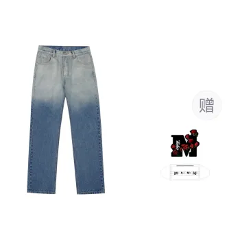 MEDM Jeans Unisex Gradient Blue
