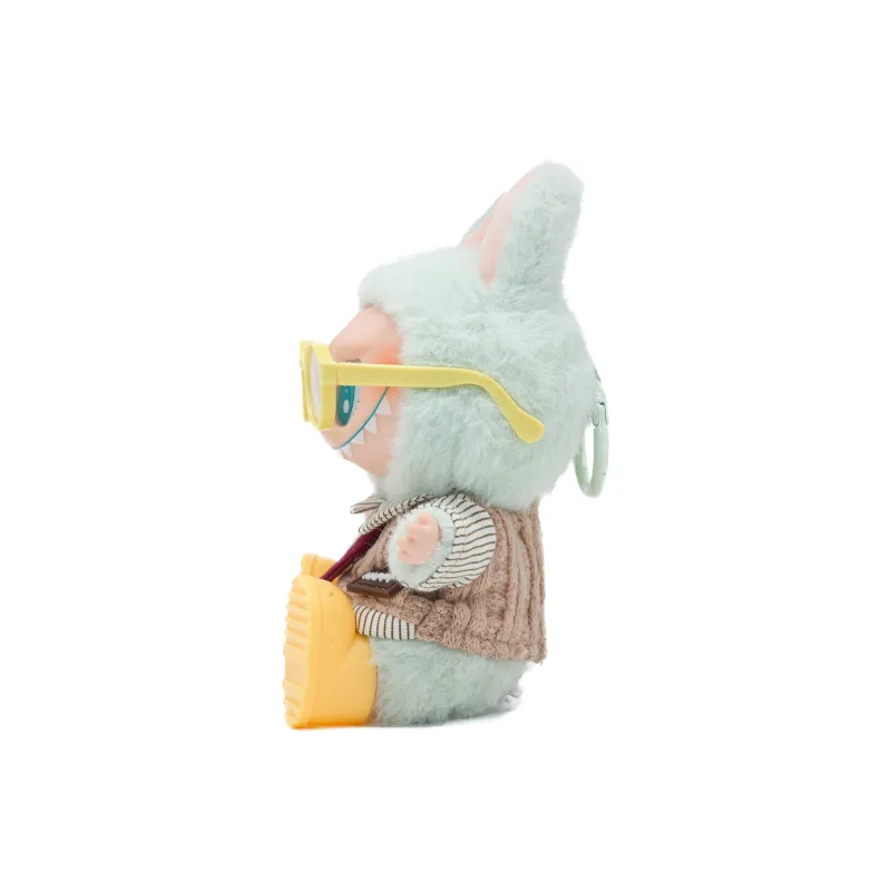 [Modified Doll] POP MART Labubu THE MONSTERS Sitting Party Collection, Confirmed, Minty Round, Sunny Hang Tag Box 15cm-2