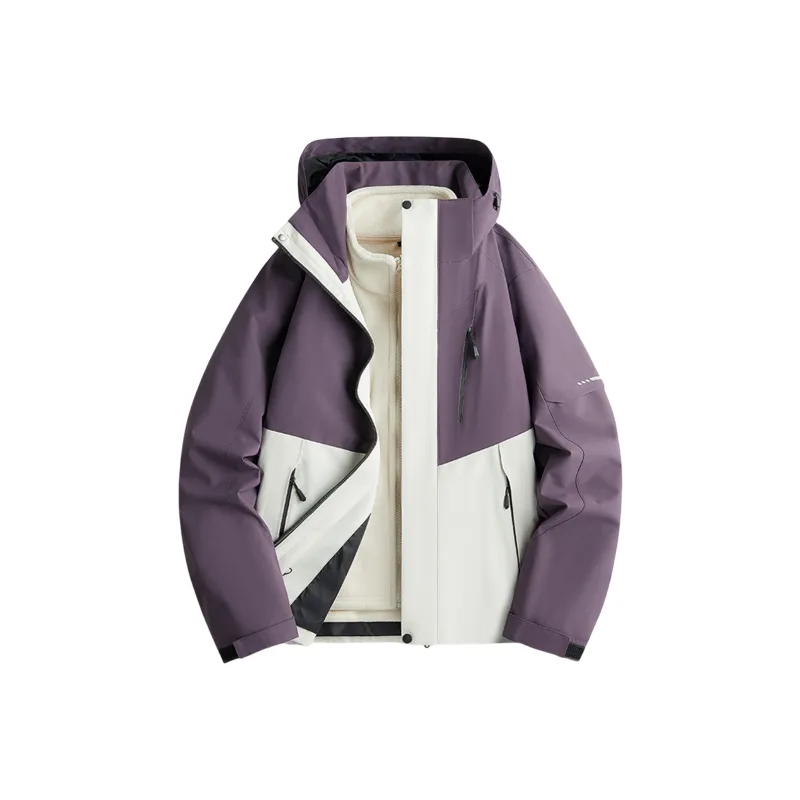 Mulinsen Jackets Coats Unisex Ivory White-Fruit Green-27