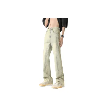 FALIAMS Jeans Unisex Yellow Mud