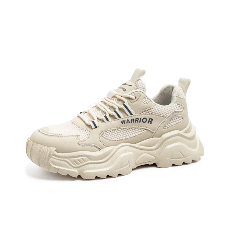 WARRIOR Chunky Sneakers Men Low Top Blue-1