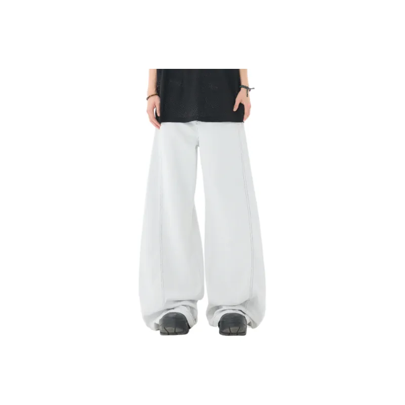 DJ.SPIRIT Jeans Unisex White-0
