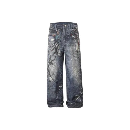 FORCEPULR Jeans Unisex Blue