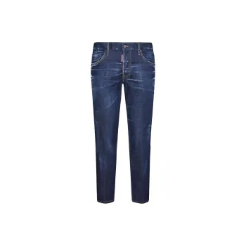 DSQUARED 2 Dark Clean Wash Skater Jeans