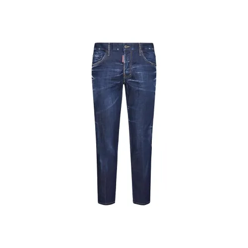 DSQUARED 2 Dark Clean Wash Skater Jeans