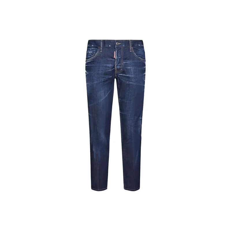 Dsquared2 Dark Clean Wash Skater Jeans-0
