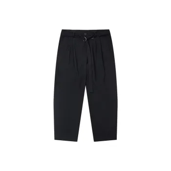 WAYNEXZAVIER Tapered Pants Casual Pants Men's Black
