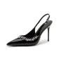 Black Patent Leather (9CM)