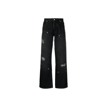 Misbhv Monogram Carpenter Distressed Trousers