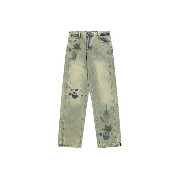 Jaslcs Jeans Unisex Yellow Mud