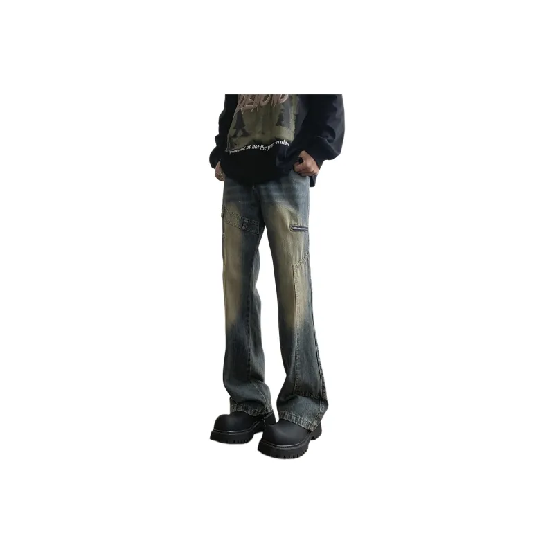 BENGEN Jeans Men Blue-0