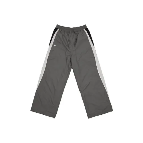 Crying Center Knitted Fabric Sports Pants Unisex Dark Gray
