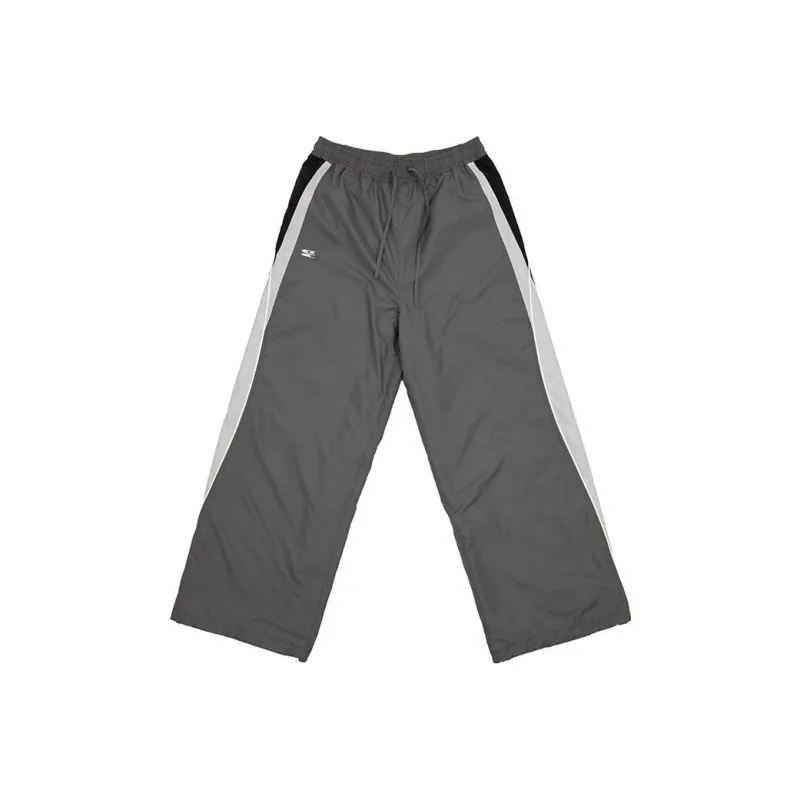 Crying Center Knitted Fabric Sports Pants Unisex Dark Gray-0