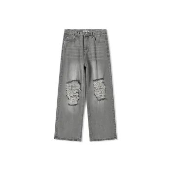 Michael Rock Jeans Unisex Gray