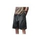 [Drawstring Elastic Shorts]Black