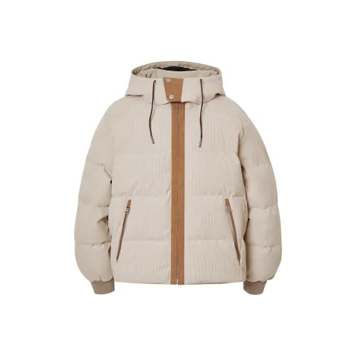 JACK JONES· Down Jacket Coat Men's Feather Gray