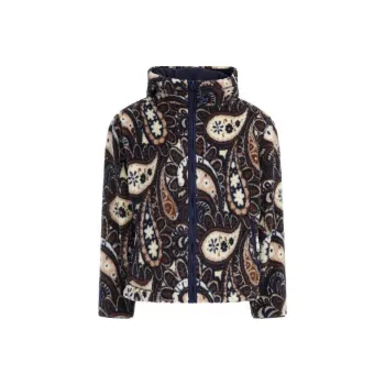 DROLE DE MONSIEUR Paisley Printed Zipped Jacket