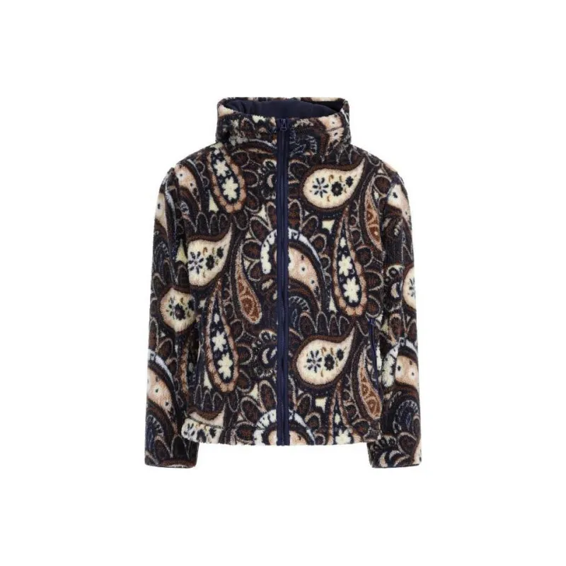 DROLE DE MONSIEUR Paisley Printed Zipped Jacket-0