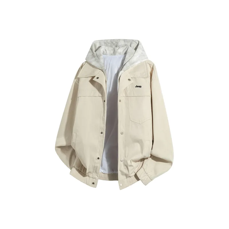 Jeep Black Knight Series Jackets Coats Unisex-4