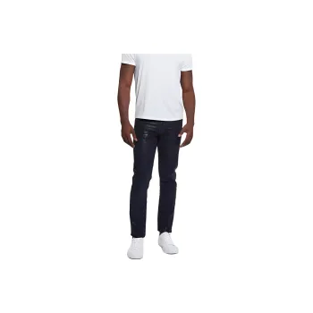 GUESS Color Smart Blue Coated Jeans Men's Blue