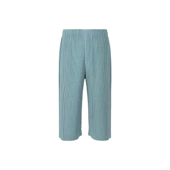 Homme Plissé Issey Miyake Casual Pants Men Green