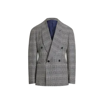 Ralph Lauren Purple Label Prince Of Wales Blazer
