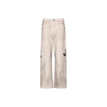 GTRG Jeans Unisex Dirty White