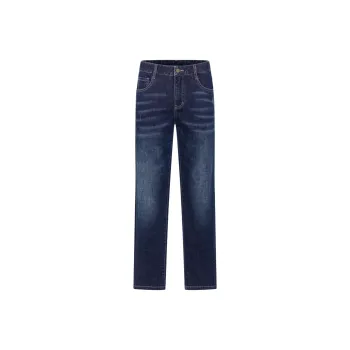 Biyin Leufen Jeans Men's Dark Blue