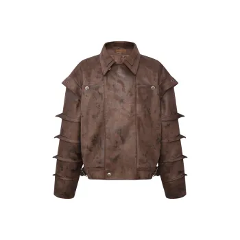BIRTH OF ROYAL CHILD Jacket Unisex Brown