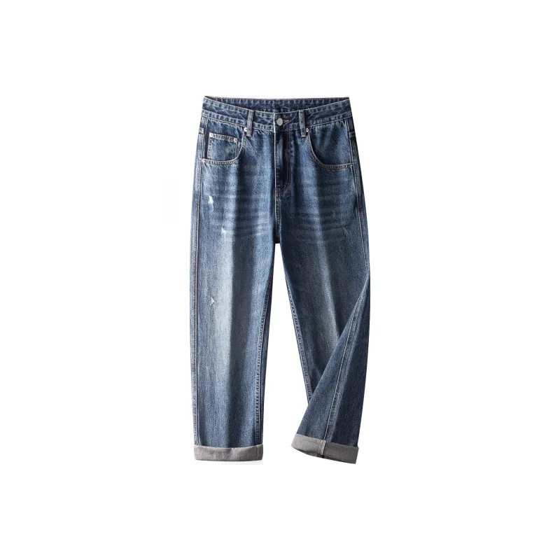 FAIRWHALE Jeans Unisex Denim Blue-0